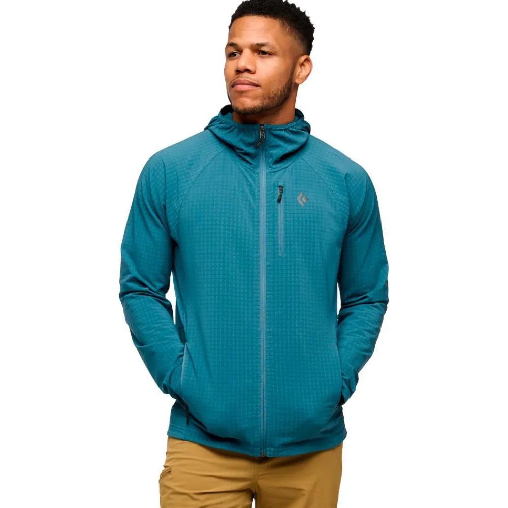 Veste Randonnée<Black Diamond Veste de rando M Coefficient Storm Full Zip Hoody Creek Blue