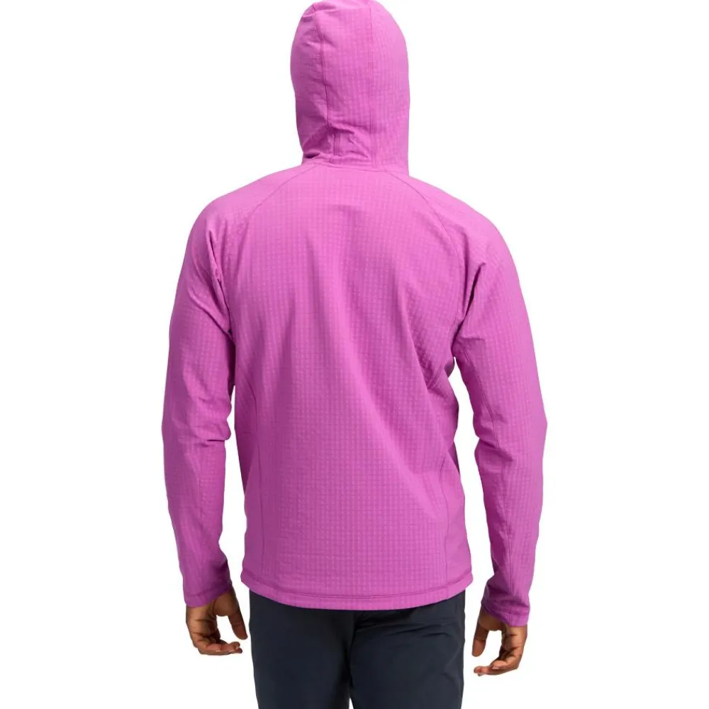 Outlet Veste de rando M Coefficient Storm Full Zip Hoody Piton Purle Veste Randonnée