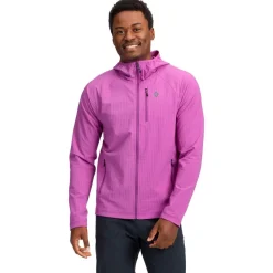 Outlet Veste de rando M Coefficient Storm Full Zip Hoody Piton Purle Veste Randonnée
