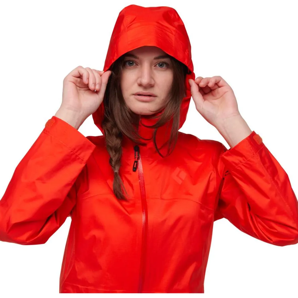 Veste de rando W Treeline Rain Shell Octane Veste Randonnée