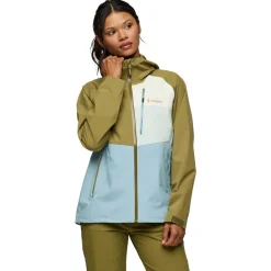 Veste Randonnée<Cotopaxi Veste de rando Impermeo 3L Hooded Shell Jacket W Moss And Sea Spray
