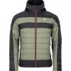 Veste Randonnée<DARE2B Veste de rando Touring II Baffled Jacket Black Olivine Green