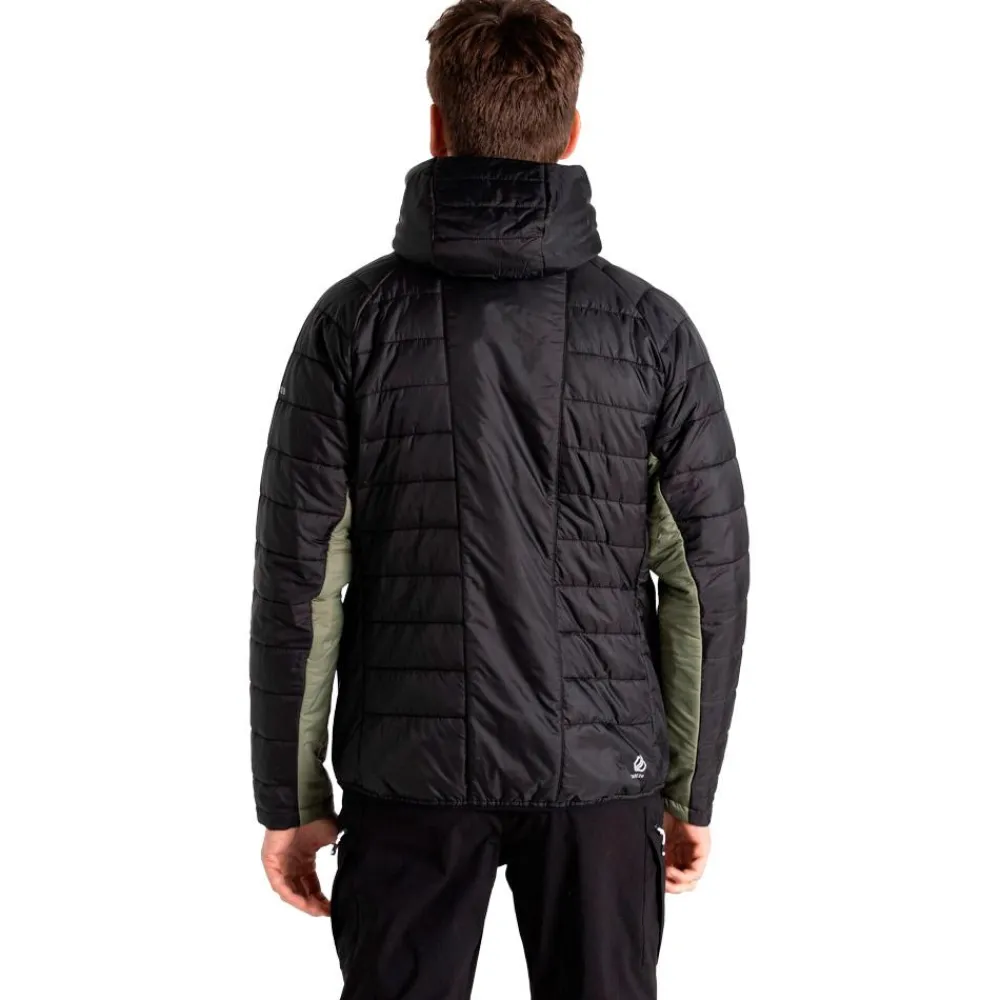 Veste Randonnée<DARE2B Veste de rando Touring II Baffled Jacket Black Olivine Green