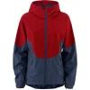 New Veste de rando Sanne Wind Jacket Red Veste Trail|Veste Randonnée