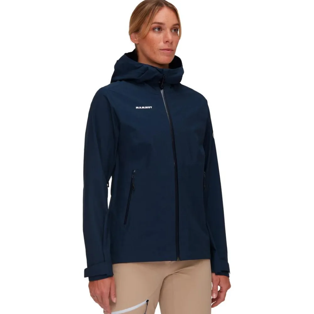 Veste Randonnée<Mammut Veste de rando Alto Light Hardshell Hooded Jacket W Marine