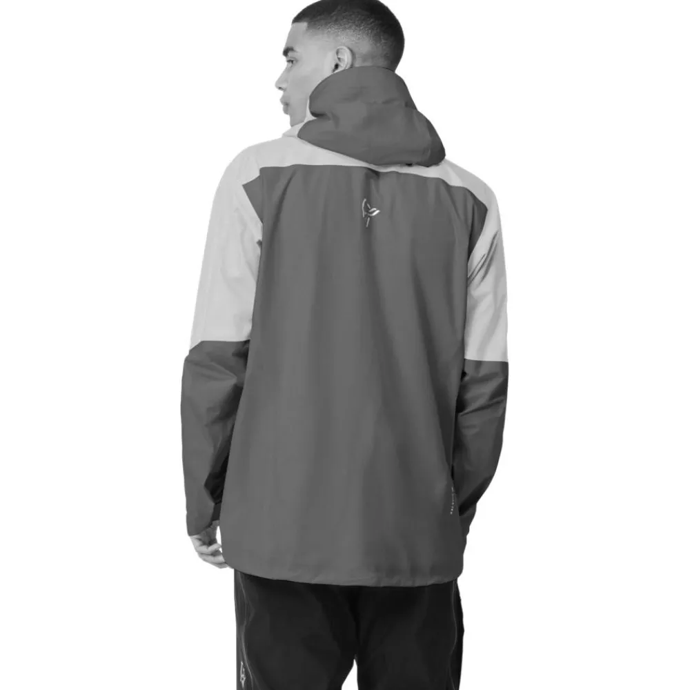 Veste Alpinisme|Veste Randonnée<Norrona Veste de rando Falketind Gore-Tex Paclite Jkt M's Sulphur-Blue Fog