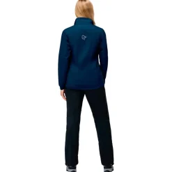 Online Veste de rando Women's Falketind Octa Indigo Night Femme Polaire Femme|Veste Trail