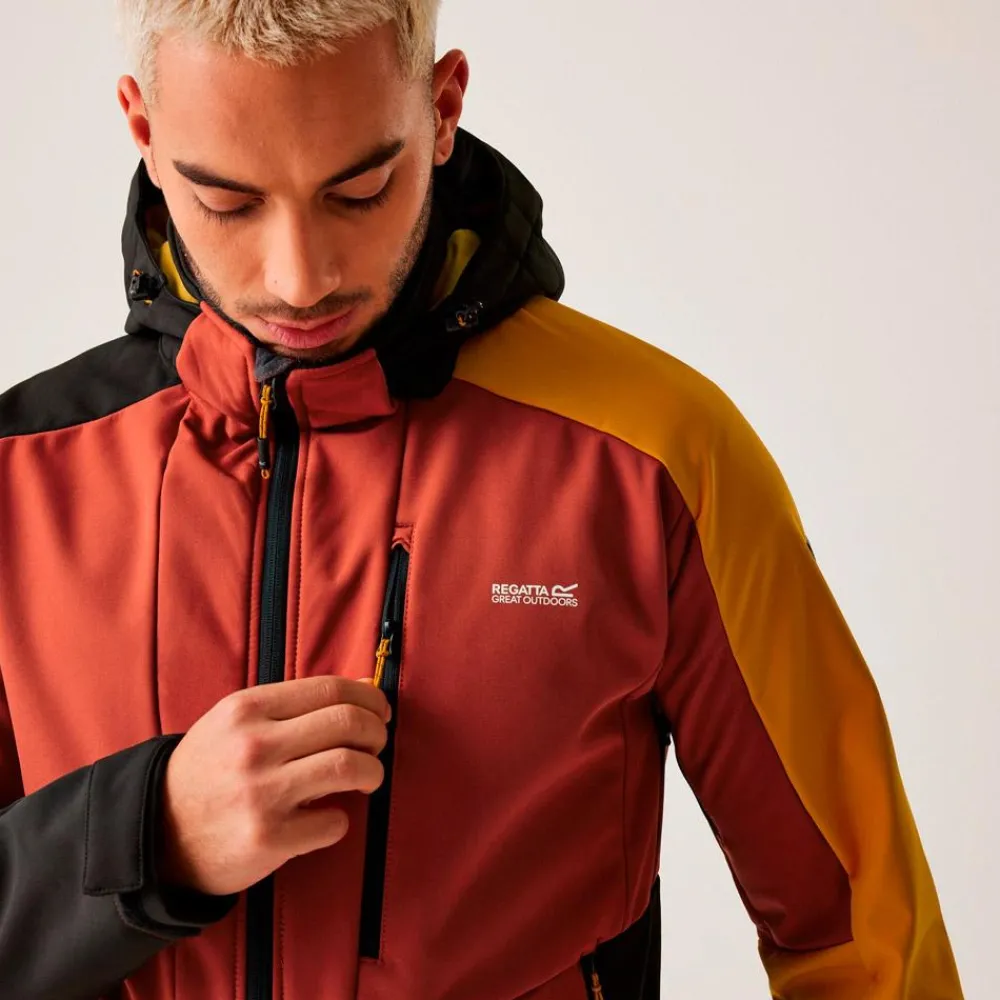 Veste Randonnée<Regatta Veste de rando Hewitts X Red Ochre Black