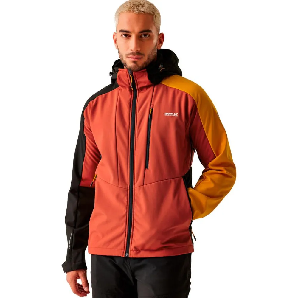 Veste Randonnée<Regatta Veste de rando Hewitts X Red Ochre Black