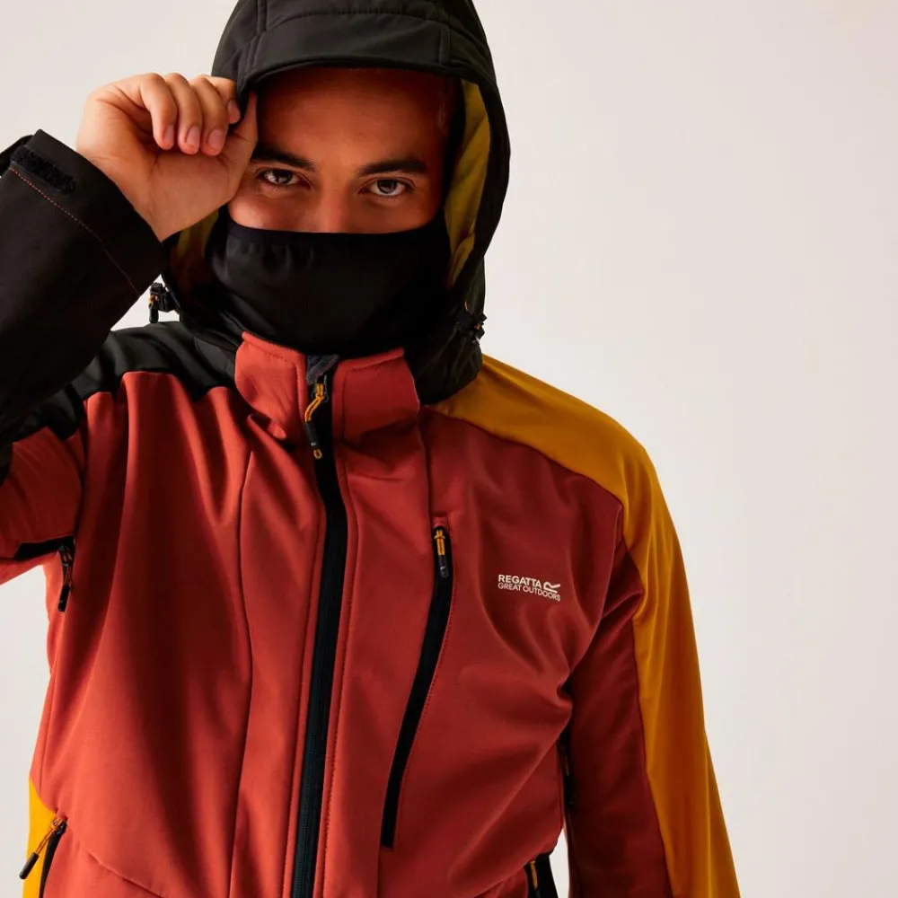 Veste Randonnée<Regatta Veste de rando Hewitts X Red Ochre Black