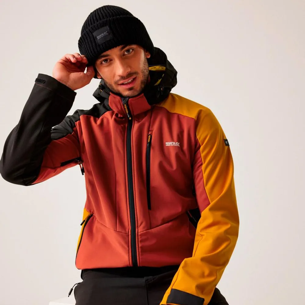 Veste Randonnée<Regatta Veste de rando Hewitts X Red Ochre Black