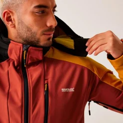 Veste Randonnée<Regatta Veste de rando Hewitts X Red Ochre Black