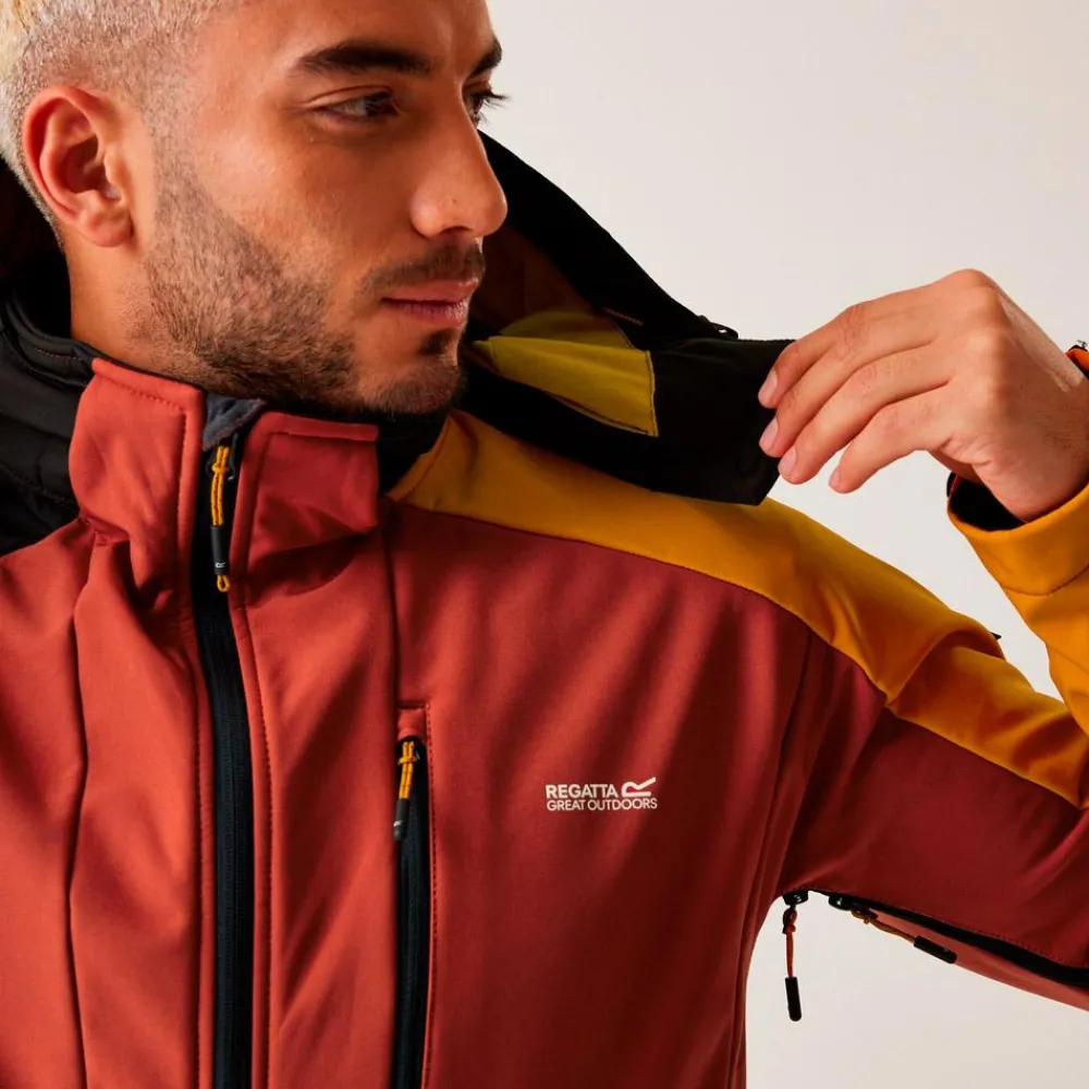 Veste Randonnée<Regatta Veste de rando Hewitts X Red Ochre Black