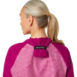 New Veste de trail W Fujitrail Packable Jacket Berry Blackberry Vêtements De Trail|Veste Trail