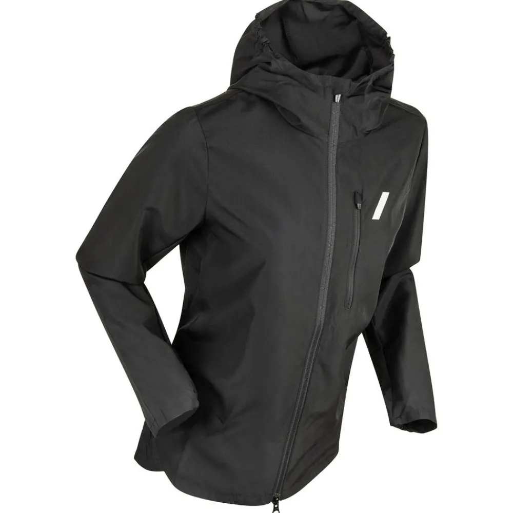 Outlet Veste de trail Jkt Run W Black Veste Trail|Vêtements De Trail