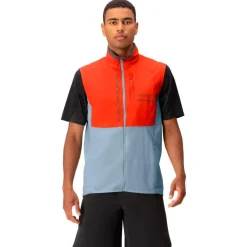 Veste Trail|Vêtements De Trail<Norrona Veste de trail senja aero90 Vest M's Arednalin - Blue Fog