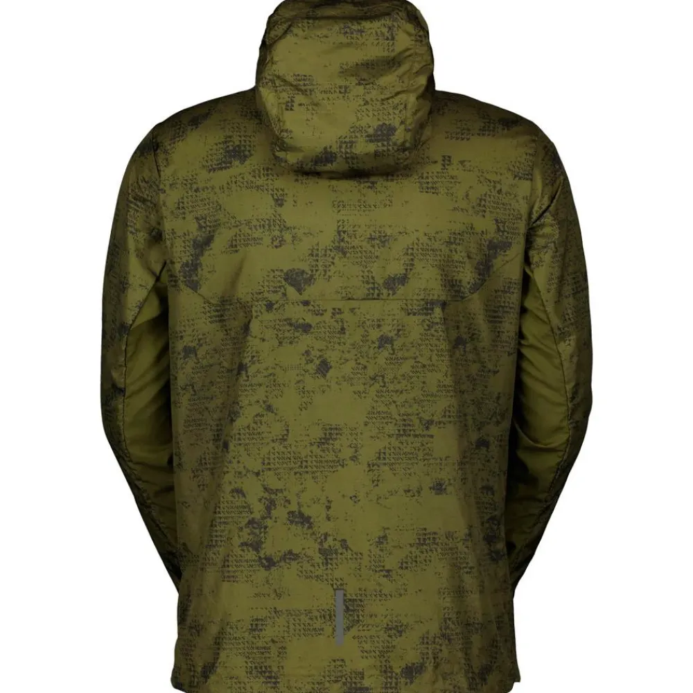 Veste de trail Explorair Light Windbreaker Fir Green Black Veste Trail|Veste Randonnée