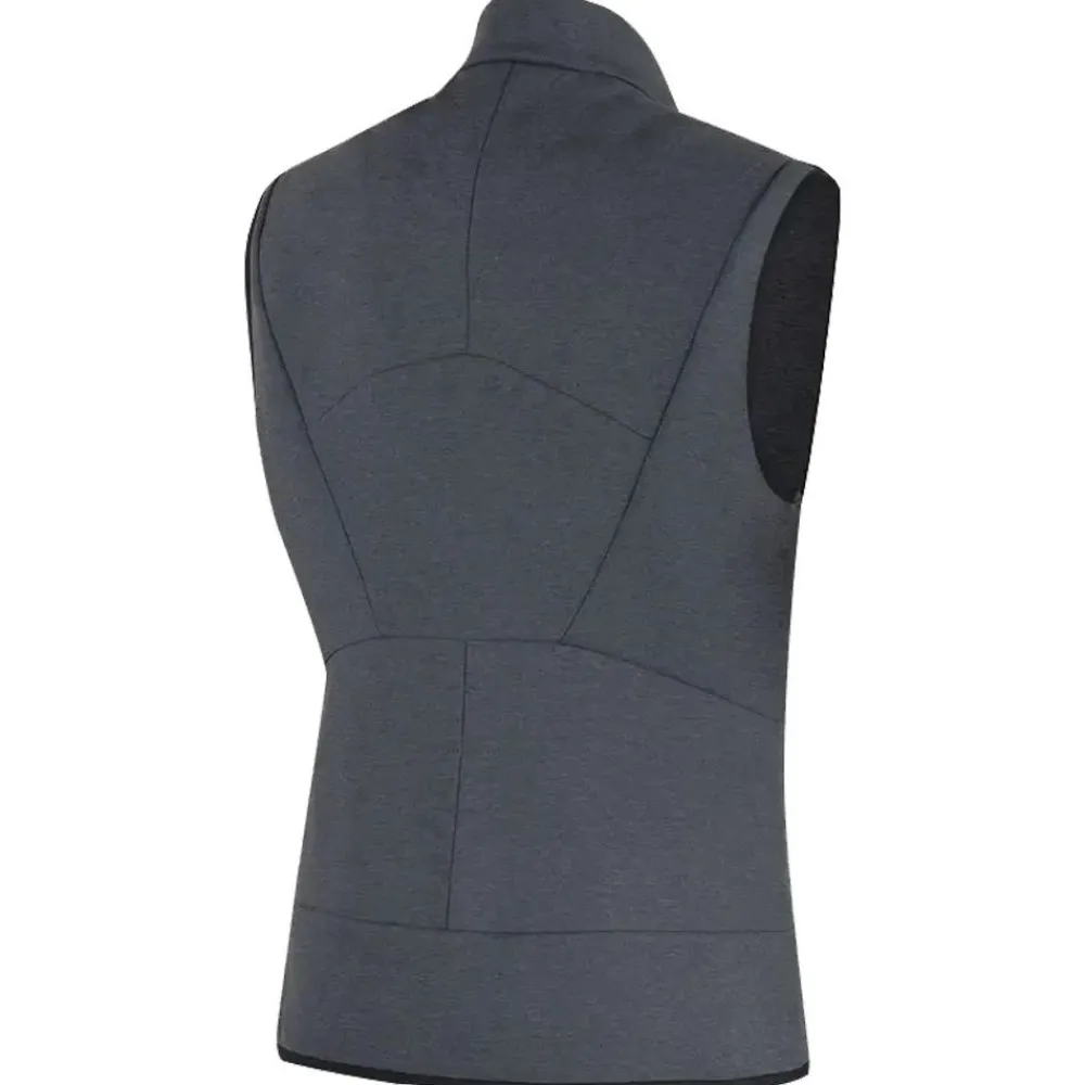 New Veste Heat Vest 2.0 Men + 2 Heat Pads Black Grey Melange Sweat - Pull - Poncho