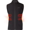 Clearance Veste Heat Vest 1.0 Women Black Sweat - Pull - Poncho