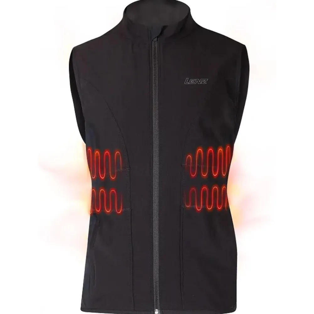 Clearance Veste Heat Vest 1.0 Women Black Sweat - Pull - Poncho