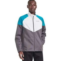 Sale Veste Nordique Core Glide Block Jacket M Ash - Deep Lake Veste Ski De Fond|Veste Ski De Fond