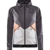 Veste Ski De Fond|Veste Ski De Fond<Craft Veste Nordique Glide Hood Jkt W Granite Ash