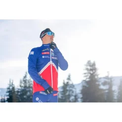Veste Ski De Fond|Veste Ski De Fond<Craft Veste Nordique Veste Legere FFS Bleu-Blanc-Rouge