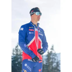 Veste Ski De Fond|Veste Ski De Fond<Craft Veste Nordique Veste Legere FFS Bleu-Blanc-Rouge