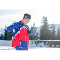 Veste Ski De Fond|Veste Ski De Fond<Craft Veste Nordique Veste Legere FFS Bleu-Blanc-Rouge
