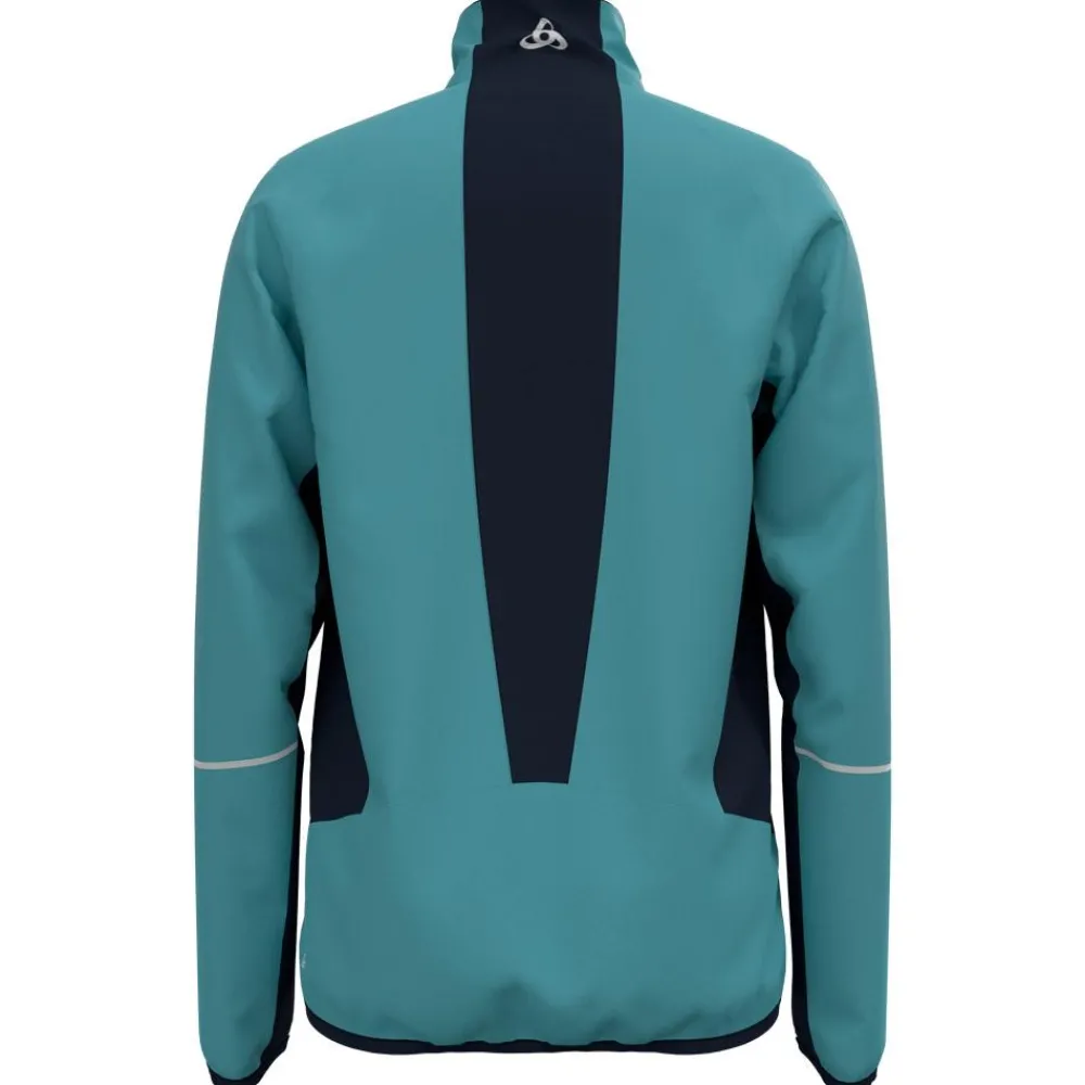 Veste Ski De Fond|Veste Ski De Fond<Odlo Veste Nordique Engvik Junior Jkt Reef Waters Dark Sapphire