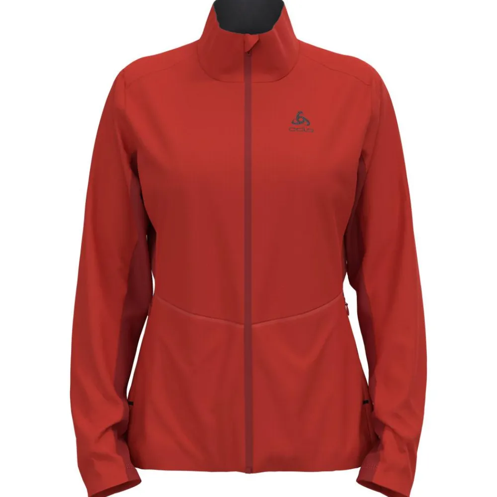 Best Veste Nordique Markenes Wmn Jkt Living Coral Spiced Apple Veste Ski De Fond|Veste Ski De Fond
