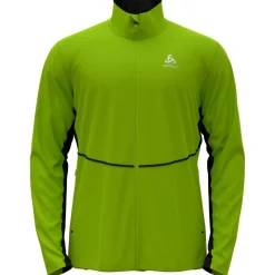 Veste Ski De Fond|Veste Ski De Fond<Odlo Veste Nordique Markenes Jkt Lime Green Black