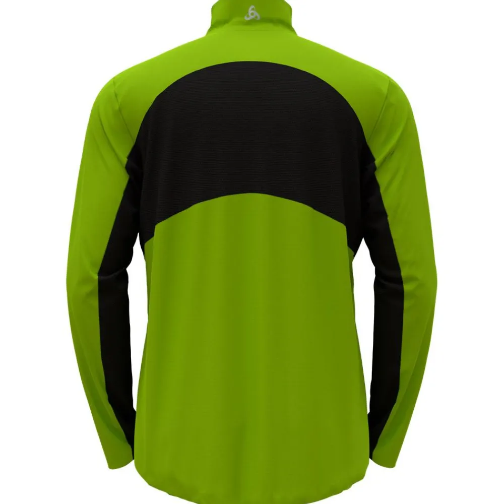 Veste Ski De Fond|Veste Ski De Fond<Odlo Veste Nordique Markenes Jkt Lime Green Black