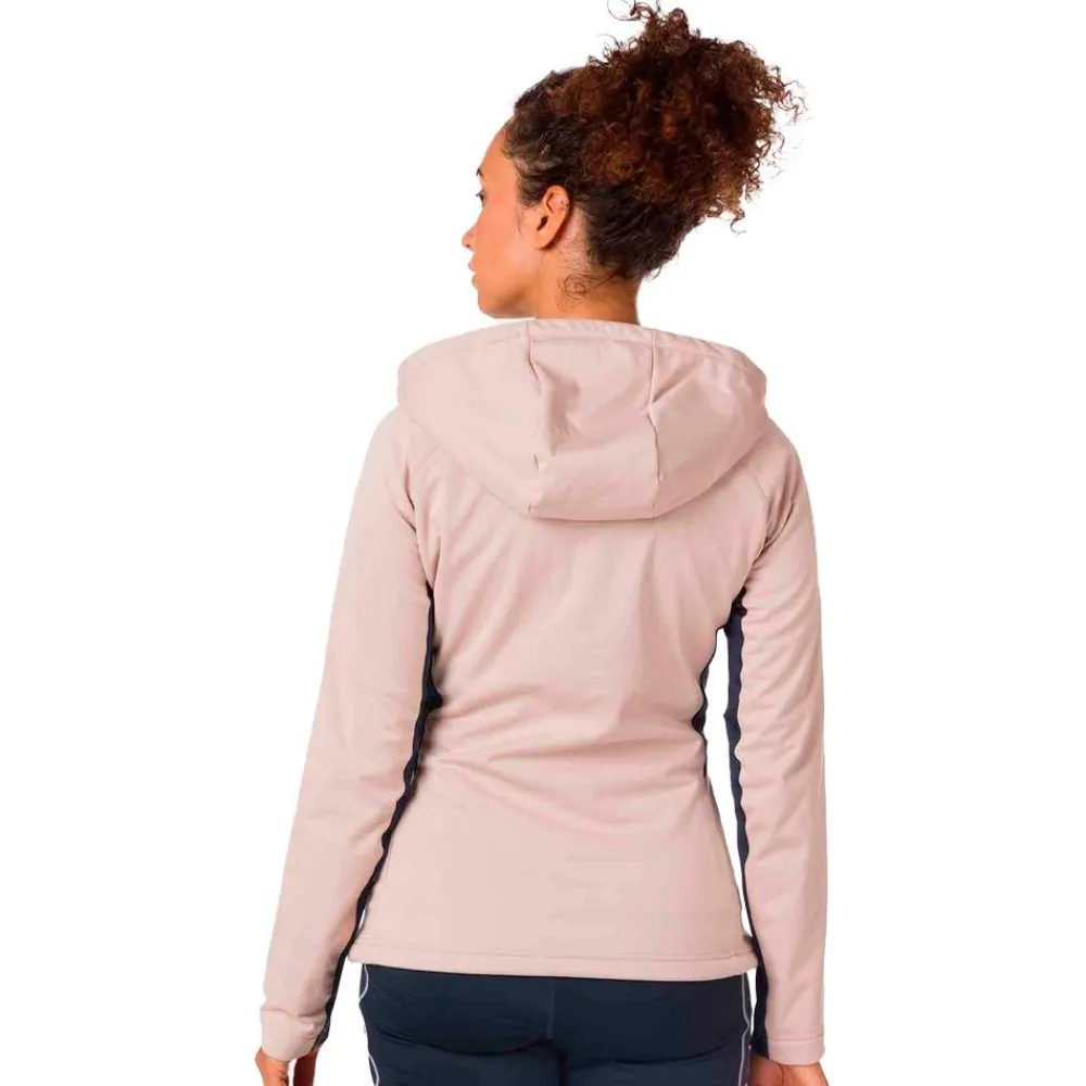 Outlet Veste Nordique W Softshell Hoodie Powder Pink Veste Ski De Fond|Veste Ski De Fond
