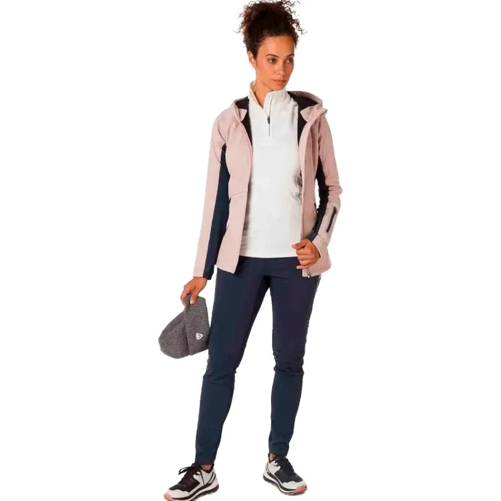 Outlet Veste Nordique W Softshell Hoodie Powder Pink Veste Ski De Fond|Veste Ski De Fond