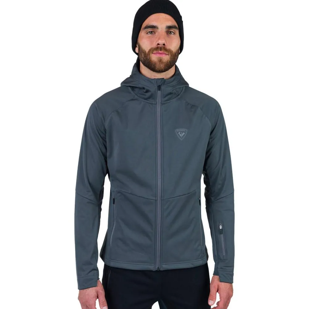 Veste Ski De Fond|Veste Ski De Fond<Rossignol Veste Nordique Genetys Hood Jkt Onyx Grey