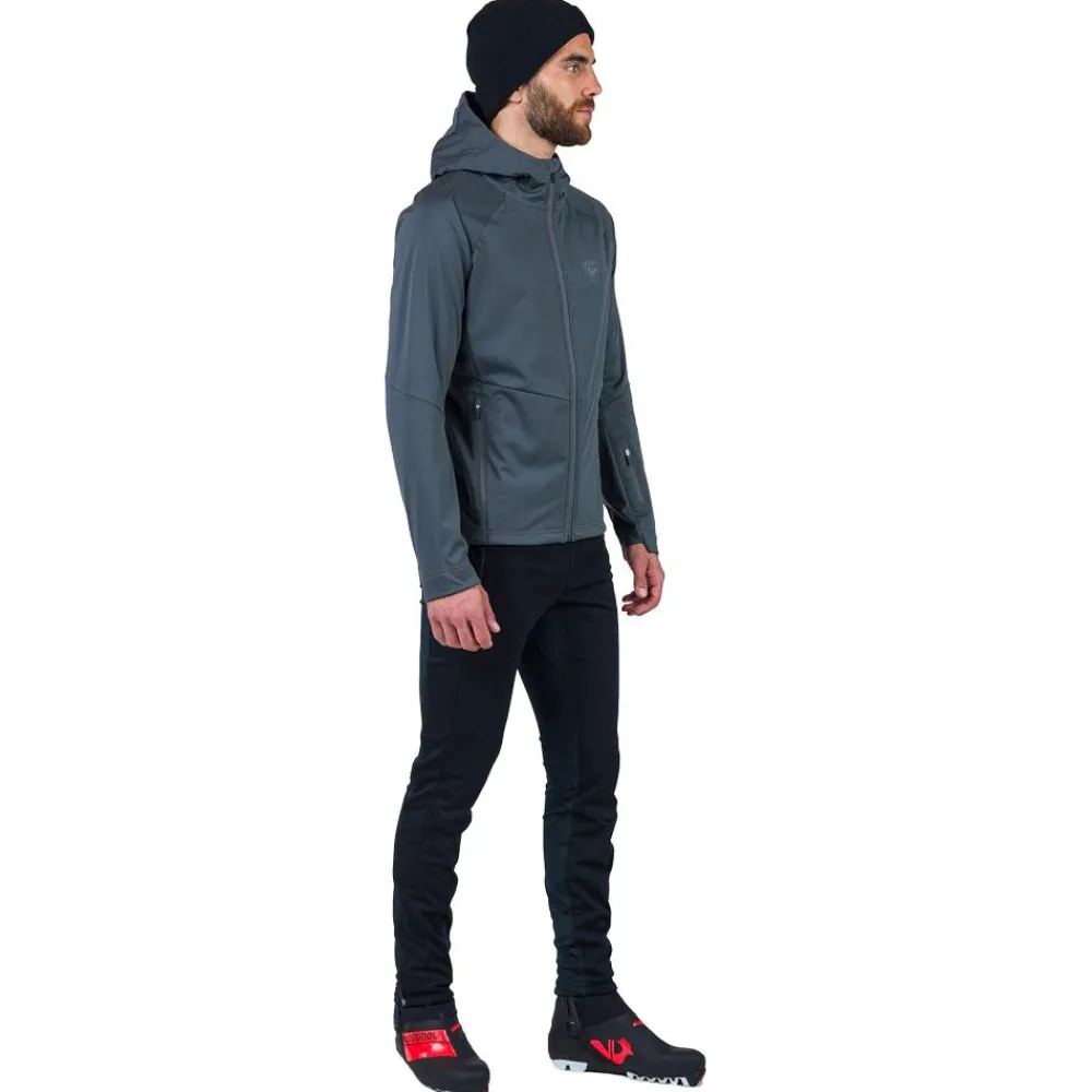 Veste Ski De Fond|Veste Ski De Fond<Rossignol Veste Nordique Genetys Hood Jkt Onyx Grey