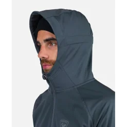Veste Ski De Fond|Veste Ski De Fond<Rossignol Veste Nordique Genetys Hood Jkt Onyx Grey