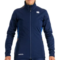 Veste Ski De Fond|Veste Ski De Fond<Sportful Veste Nordique Squadra Wmn Jkt Italy Blu/Blue Ceramic