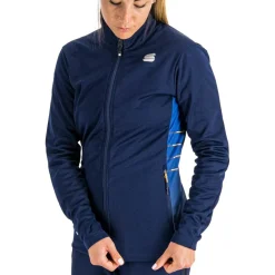 Veste Ski De Fond|Veste Ski De Fond<Sportful Veste Nordique Squadra Wmn Jkt Italy Blu/Blue Ceramic