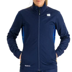 Veste Ski De Fond|Veste Ski De Fond<Sportful Veste Nordique Squadra Wmn Jkt Italy Blu/Blue Ceramic