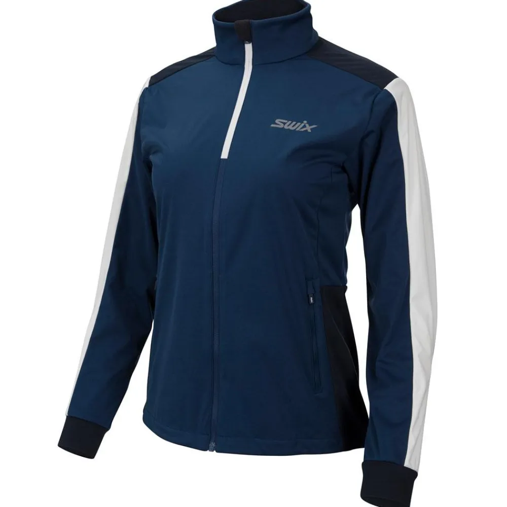 Clearance Veste Nordique Cross Jkt Wmn Estate Blue Veste Ski De Fond|Veste Ski De Fond