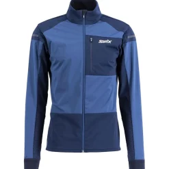 Hot Veste Nordique Dynamic Jacket Lake Blue Dark Navy Veste Ski De Fond|Veste Ski De Fond