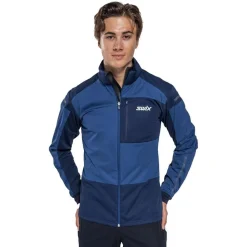 Hot Veste Nordique Dynamic Jacket Lake Blue Dark Navy Veste Ski De Fond|Veste Ski De Fond