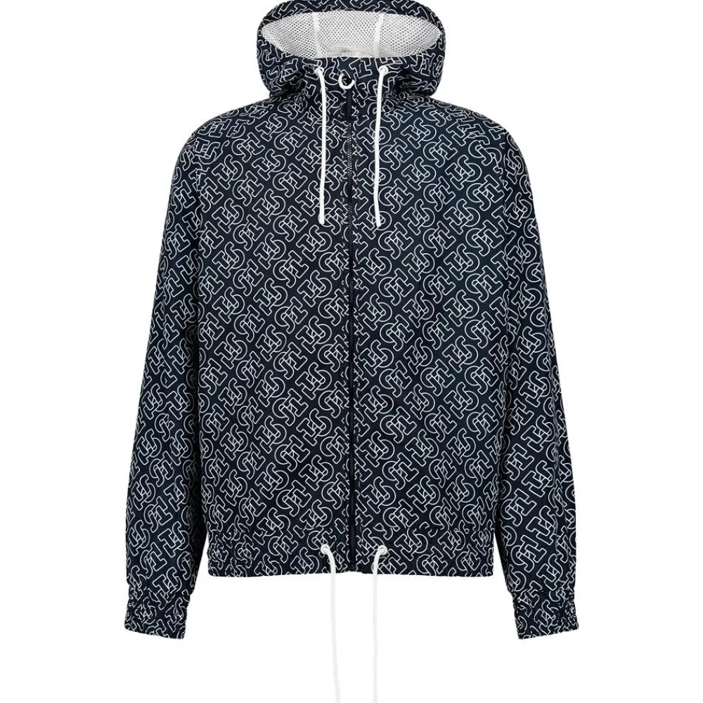 Veste Randonnée<Jott Veste pluie Storm Monogram Mono Navy