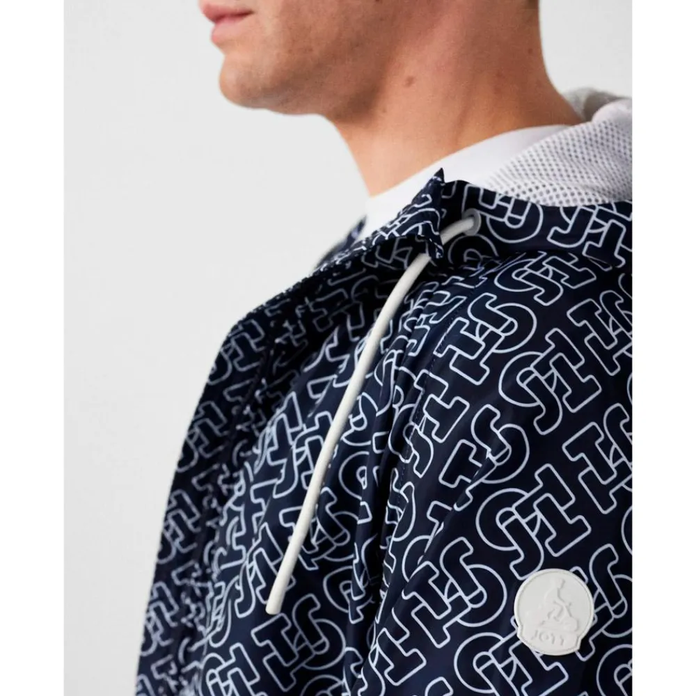 Veste Randonnée<Jott Veste pluie Storm Monogram Mono Navy