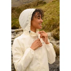 Veste Randonnée<MAC IN A SAC Veste pluie Mias Origin Ivory