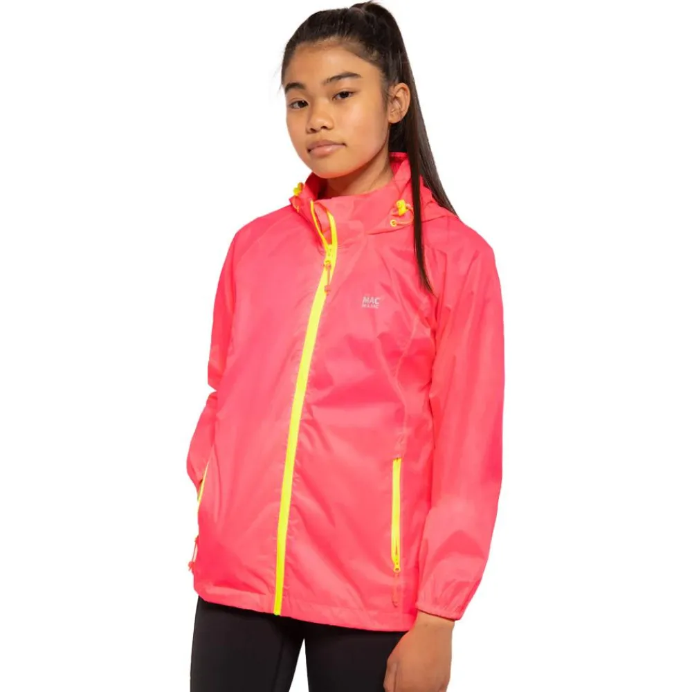 Online Veste pluie Mias Mini Neon Pink Veste Randonnée