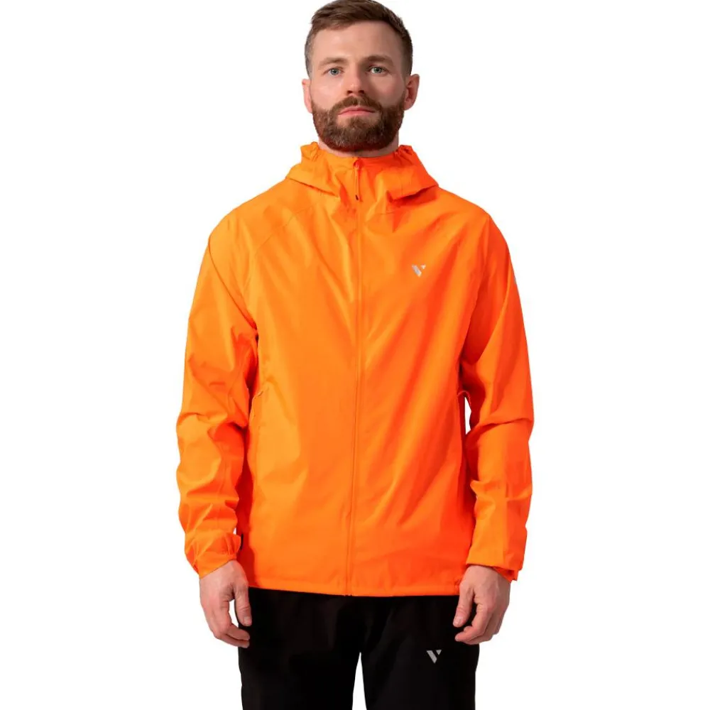 Discount Veste pluie Ultralite Jacket Men's Neon Orange Veste Randonnée