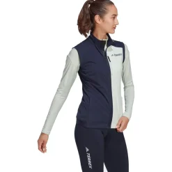 Outlet Veste sans manche W Xpr Xc Vst Legend Ink Linen Green Veste Ski De Fond|Veste Ski De Fond